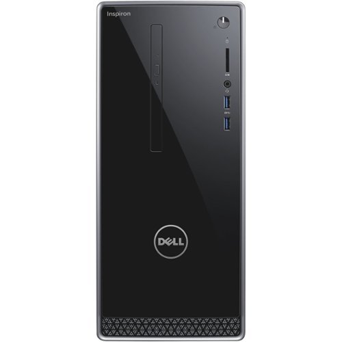 Dell - Inspiron Desktop - Intel Core i5 - 8GB Memory - 1TB Hard Drive - Black-Front_Standard 