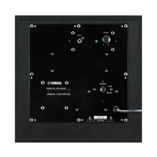 Yamaha NS SW050BL 8 Inch 100 Watt Max Powered Subwoofer Black NS