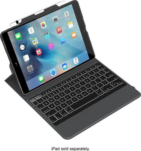  ZAGG - Rugged Messenger Book for Apple® 10.5&quot; iPad® Pro and iPad® Air - Black