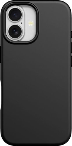 Insignia™ - Silicone Case with MagSafe for Apple iPhone 17 - Black