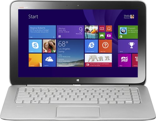  HP - Split x2 2-in-1 13.3&quot; Touch-Screen Laptop - Intel Core i5 - 4GB Memory - 128GB Solid State Drive - Natural Silver