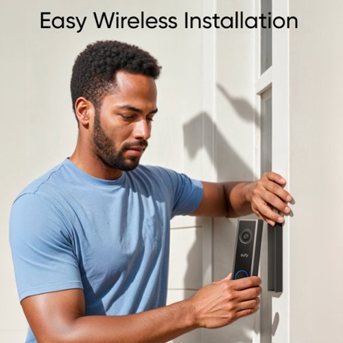 eufy Smart Wi-Fi C30 2K Wireless Video Doorbell with 32GB MicroSD Card - Black SHOP ONLINE