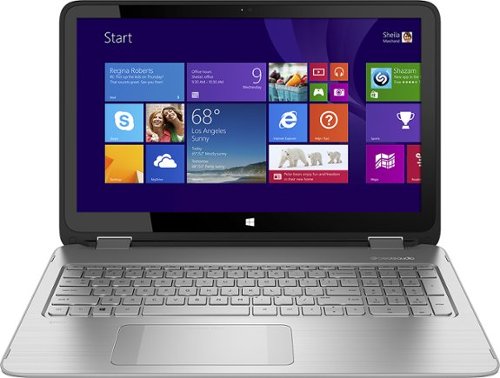  HP - ENVY x360 2-in-1 15.6&quot; Touch-Screen Laptop - Intel Core i5 - 8GB Memory - 750GB Hard Drive - Natural Silver
