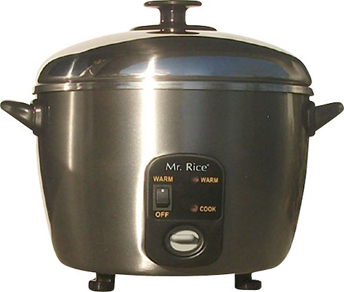  SPT - 6-Cup Rice Cooker and Steamer - Bronze