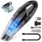 Teendow - 6000Pa Portable Cordless Handheld Vacuum, Vacuum Cleaner for Car Interior Cleaning Rechargeable - Black-Front_Standard