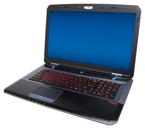  CyberPowerPC - Fangbook Evo 17.3&quot; Laptop - AMD A10 - 16GB Memory - 1TB Hard Drive + 120GB Solid State Drive - Gray/Black