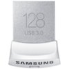 Samsung - FIT 128GB USB 3.0 Flash Drive - Silver/white-Front_Standard