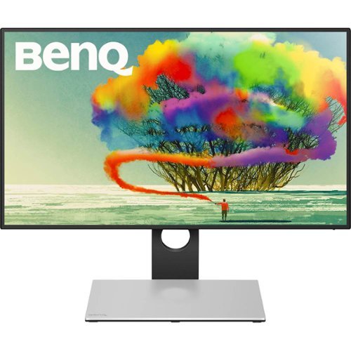 BenQ - Designer PD2710QC 27" USB Type IPS LED QHD Monitor - Black/Silver-Front_Standard 