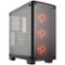 CORSAIR - Crystal Series 460X RGB Compact ATX Mid-Tower Case - Black-Front_Standard