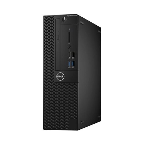Dell - OptiPlex Desktop - Intel Core i5 - 8GB Memory - 256GB Solid State Drive - Black-Front_Standard 