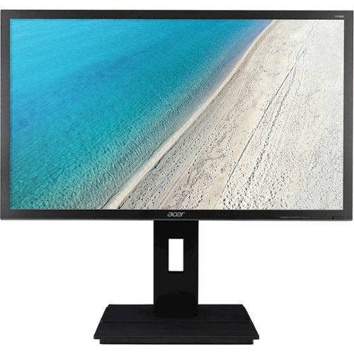 Acer - B246HL 24" LED FHD Monitor - Dark Gray-Front_Standard 