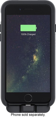  mophie - Universe Powerstation 2,500 mAh Portable Charger for Most Devices - Black
