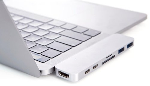  HyperDrive - USB Type-C Hub for Select Apple MacBook Laptops - Silver