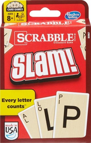  Hasbro - Scrabble Slam Card Game - Multi