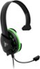 Turtle Beach - Recon Chat Headset for Xbox One and Xbox Series X|S - Black/Green-Front_Standard 