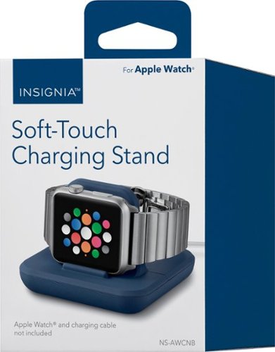Insignia™ - Charging Stand for Apple Watch™ - Navy Blue-Alt_View_Standard_16 