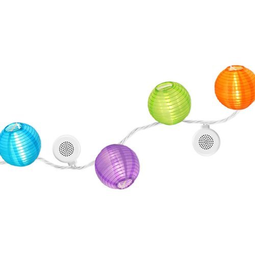  Bright Tunes - LED String Lights with Four Bluetooth Speakers
