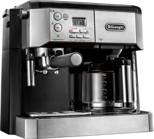  De'Longhi - 10-Cup Coffee Maker and Espresso Maker with 15 bars of pressure