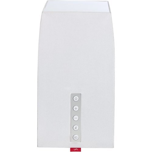 MartinLogan - Bravado 5" Powered Wireless 2-Way Speaker (Each) - White-Front_Standard 