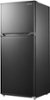 Insignia™ - 9.9 Cu. Ft. Top-Freezer Refrigerator - Black-Front_Standard