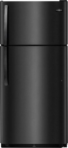 Frigidaire - 18.1 Cu. Ft. Top-Freezer Refrigerator - Black