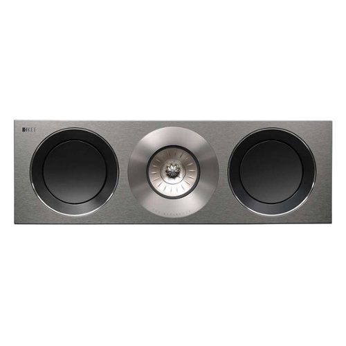 KEF - REFERENCE Series Dual 6.5" 3-Way Center-Channel Speaker - Luxury Gloss Rosewood