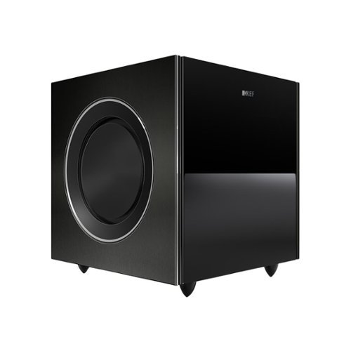 KEF - REFERENCE Series Dual 9" 1000W Subwoofer - Deep Piano Black