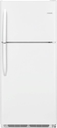 Frigidaire - 20.4 Cu. Ft. Top-Freezer Refrigerator - White