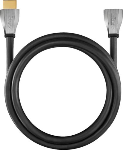 Rocketfish™ 4' 4K Ultra HD HDMI Extension Cable - Black/silver WORLDWIDE DELIVERY