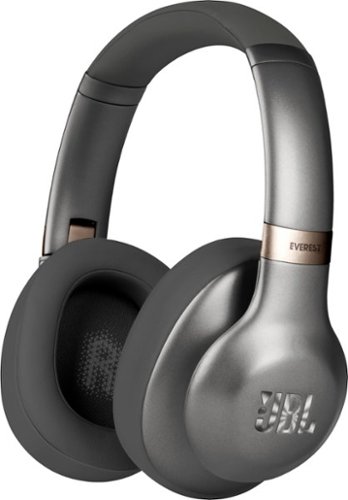 JBL - Everest 710 Wireless Over-the-Ear Headphones - Gunmetal