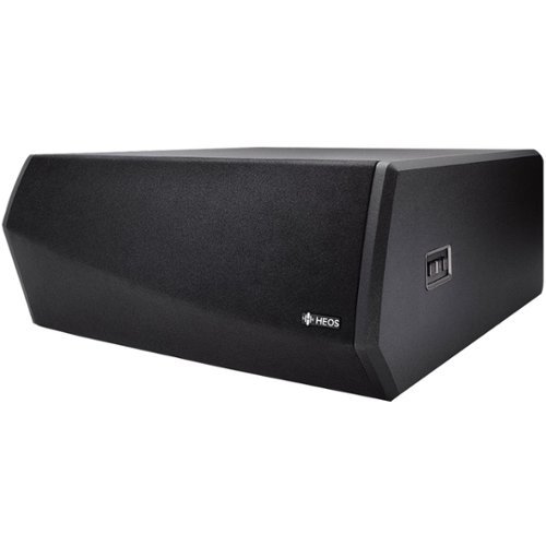  Denon - Heos Dual 5-1/4&quot; Powered Wireless Subwoofer - Black