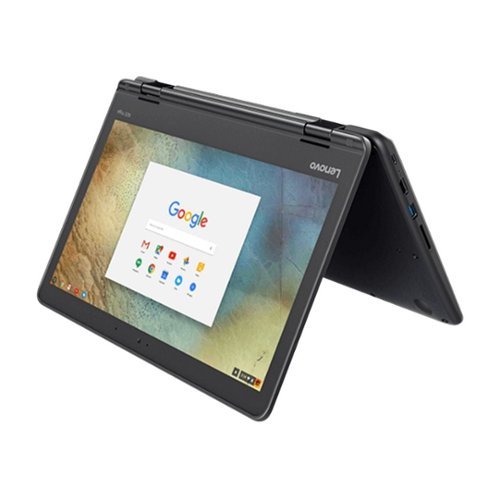  Lenovo - N23 Yoga 2-in-1 11.6&quot; Touch-Screen Chromebook - MT8173c - 4GB Memory - 32GB eMMC Flash Memory - Black