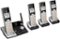 AT&T - CL82415 DECT 6.0 Expandable Cordless Phone with Digital Answering System - Silver/Black-Angle_Standard