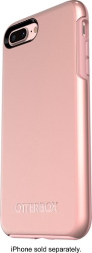  OtterBox - Symmetry Series Metallic Case for Apple® iPhone® 7 Plus - Metallic/rose gold