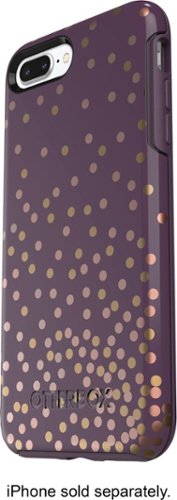  OtterBox - Symmetry Series Case for Apple® iPhone® 7 Plus - Purple/confetti