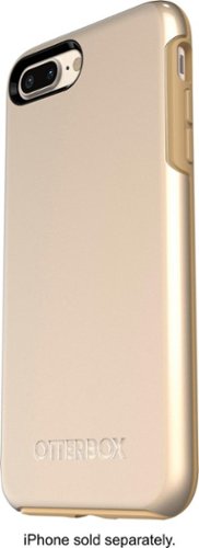  OtterBox - Symmetry Series Metallic Case for Apple® iPhone® 7 Plus - Champagne