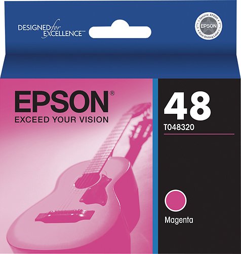  Epson - 48 Standard Capacity - Magenta Ink Cartridge - Magenta