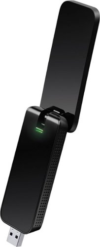 TP-Link - Dual-Band AC1300 USB Network Adapter - Black