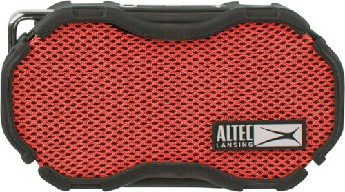  Altec Lansing - Baby Boom Portable Bluetooth Speaker - Red