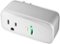 Insignia™ - Wi-Fi Smart Plug with Power Metering capability - White-Front_Standard