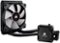CORSAIR - Hydro Series 120mm Liquid Cooling System - Black-Front_Standard