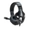 ENHANCE - INFILTRATE GX-H4 Over-the-Ear Headphones - Black-Front_Standard