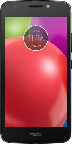 Virgin Mobile - Motorola Moto E4 4G LTE with 16GB Memory Prepaid Cell Phone - Licorice Black