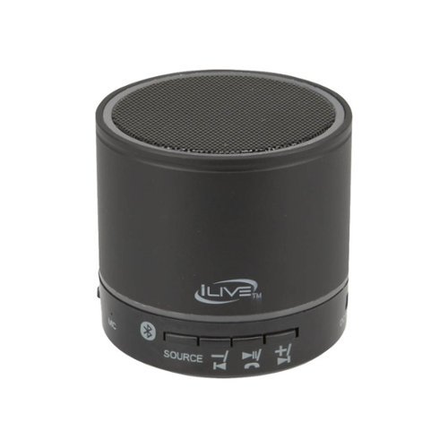 iLive - Portable Bluetooth Speaker - Black