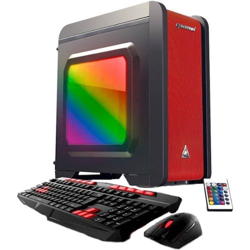 CybertronPC - Rhodium Desktop - AMD Ryzen 5 1500X - 8GB Memory - NVIDIA GeForce GTX 1050 Ti - 2TB Hard Drive-Front_Standard 