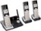 AT&T - CL82315 DECT 6.0 Expandable Cordless Phone with Digital Answering System - Silver/Black-Angle_Standard
