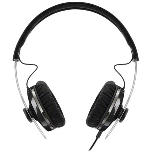 Sennheiser - HD 1 On-Ear On-Ear Headphones (iOS) - Black-Front_Standard 