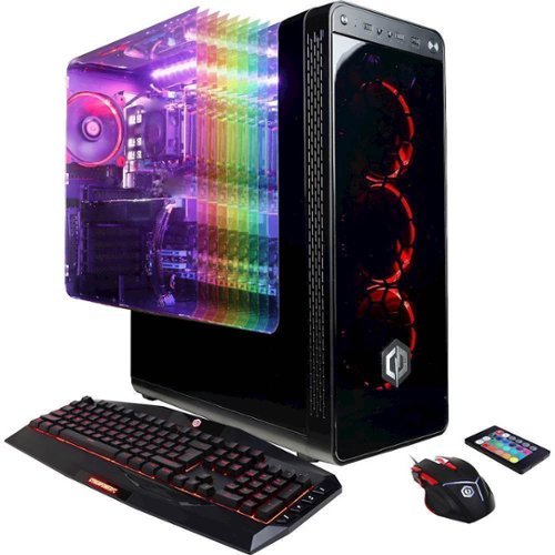  CyberPowerPC - Gamer Master Gaming Desktop - AMD Ryzen 5 1600 - 8GB Memory - NVIDIA GeForce GTX 1060 - 2TB Hard Drive