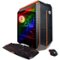 CyberPowerPC - BattleBox Essential Gaming Desktop - AMD Ryzen 5 - 16GB Memory - NVIDIA GeForce GTX 1060 - 120GB SSD + 1TB Hard Drive-Front_Standard