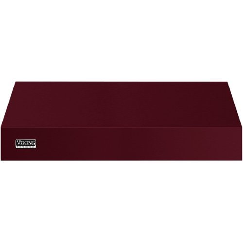 Viking - 36 inches - Wall Range Hood - Burgundy-Front_Standard 